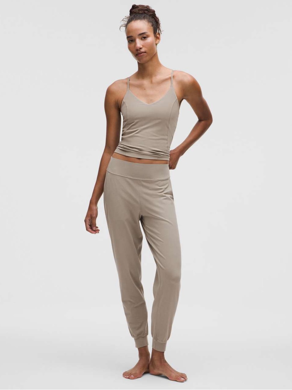 lululemon athletica Women's Taupe Jogger Pants